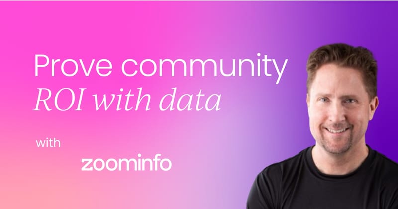 Looking to prove community ROI? Let your data do the talking